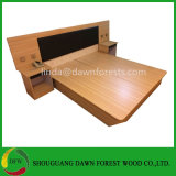 Wood Style Bed for Hotel