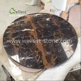 Portoro Flower Marble Coffee Table, Dining Table, Marble Table