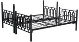 Army Staff Double Decker Layer Steel Iron Metal Bunk Bed