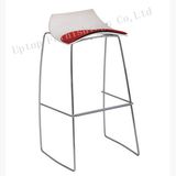 Modern Metal Frame Plastic Seat Bar Stool (SP-UBC236-1)