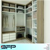 No Door Corner Wardrobe Cabinet Home Furniture
