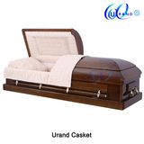 China Manufacturers Cheap High Quality Coffin Painted Adult Wood Casket