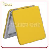 Factory Wholesale Promotion Gift PU Leather Square Pocket Mirror