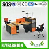 Fashion Workstation Melamine Board Office Desk for 2 Persons (OD-65)