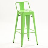 Metal Bar Stools with Backs