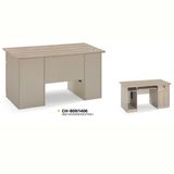 Modern Wooden School Lab Computer Desk for Classroom