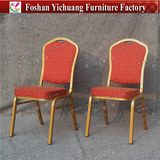 Durable Metal Frame Cheap Restaurant Chairs for Sale Used in China