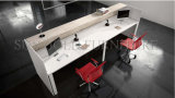 Popular White Wooden Cubicle Office Reception Table (SZ-RT027)