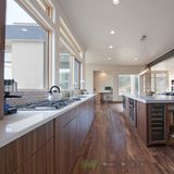 Modern Style Wood Kitchen Cabinet Home Furniture High Gloss Lacquer Kitchen Cabinet
