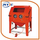 Glass Bead Blasting Cabinet Machine, 990L Industrial Blasting Cabinet