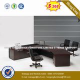 Guang Dong Standing Workstation Oak Color Executive Desk (HX-G0448)