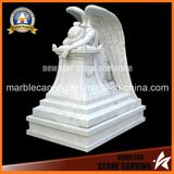 Stone Carving Headstone Natural Marble Memorial Monuments