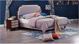 Bedroom Home Furniture Modern King Size Leather Soft Bed Headboard