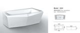 Inovational Floor Type Deluxe Rectangle Bathtub