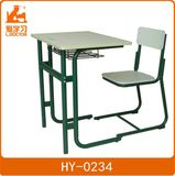 School Student Classroom Metal ABS Table with Chair