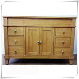 Bamboo Antique Bathroom Vanity Cabinet