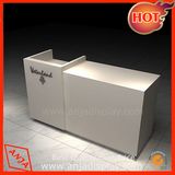 Wooden Checkout Counter Cashier Desk Furniture for Retail Shop