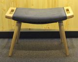 Replica Dining Coffee Leisure Fabric Wooden Common Bar Stools