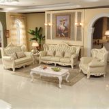 Home Leather Sofa for Living Room Furniture (528)