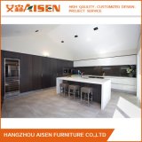 Mixed Style Handless Design Modern Kitchen Cabinet with Island