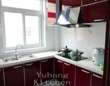 Baked Paint Kitchen Cabinet (M-L103)