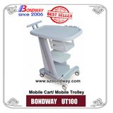 Ultrasound Trolley Mobile Cart for Portable Ultrasound Scanner, ECG, EKG, Medical Equipment, Hospital Supply