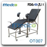 Hospital Stainless Steel Delivery Table Bed, Women Ordinary Obstetrics Table