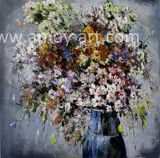 Heavy Oil Knife Floral Oil Paintings for Wall Decor