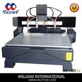 2D/3D CNC 3aixs/4axis Engraving Machine CNC Wood Working Machine (VCT-1525FR-4H)