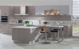 High Gloss Red Lacquer Kitchen Furniture (zz-005)