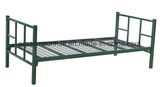Shool Military Use Simple Steel Metal Iron Single Bed