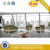 Modern Classic Office Leather Sofa with Wooden Frame (HX-8N2038)