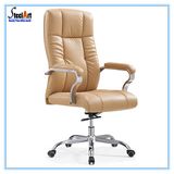 Height Adjustable Swivel Executive Leather Chair