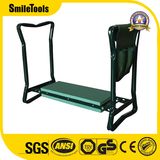 Garden Folding Kneeler Seat Bench Stool with EVA Kneeling Pad and Tool Pouch