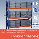 Iracking Metal Longspan Shelving for Industrial Warehouse Storage Solutions