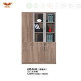 Modern Office Furniture Filing Cabinet with Glass Doors (H20-0633)