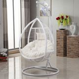 Popular Cheap Price Rattan Swing Chair Rattan Hanging Egg Chair Swing (D008)