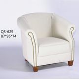 Good Quality Elegant Leather Sofa Chair (629)
