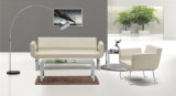 Living Room High Quality Modern Home Furniture Leather Sofa (S128)