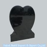 Shanxi Black Granite Monument for Memorical with Golden Spots