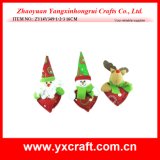 Christmas Decoration (ZY14Y349-1-2-3) Christmas Love Heart Shape Cheap Souvenir
