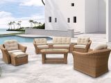Garden Patio Rattan Wicker Home Hotel Office Wellington Lounge Outdoor Furniture (J407)