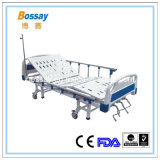 Luxurious 3 Cranks Manual Hospital Bed