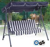 Straight Leg Metal Frame Garden Swing Chair