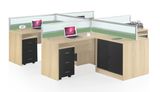 Modular Staff Laptop Computer Table with Partition