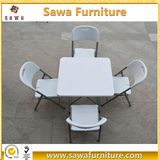 Cheap Square Outdoor Furniture Plastic HDPE Folding Tables