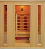 Four Person Dry Sauna Room Carbon Heaters Far Infrared Sauna Cabin