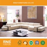766 Modern Leather Comfortable Sectional Sofa