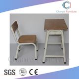 Classical Design Student Desk and Chair Classroom Furniture (CAS-SD1827)