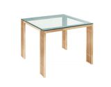 Gold Elle Square Dining Table